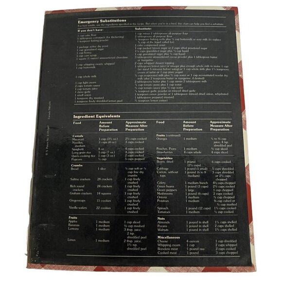 Better Homes and Gardens New Cook Book 5 Ring Binder Vintage 80s USA Recipes - Picture 9 of 10